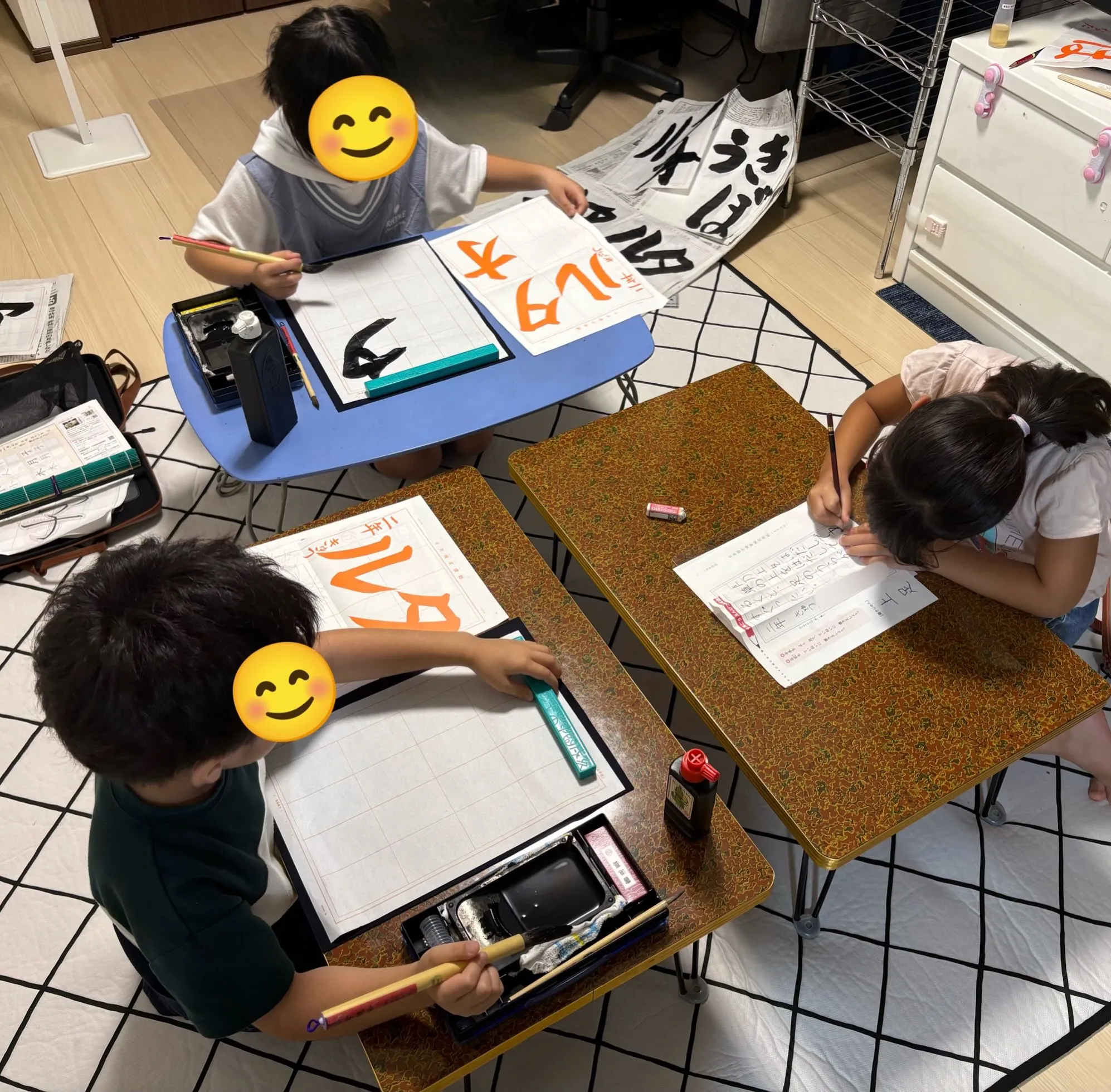 先週のお稽古の様子です。